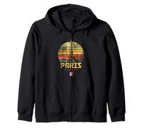 Enjoy Cool Vintage Paris France Novelty Graphic Cool Designs Sudadera con Capucha