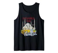 Enjoy Cool Vintage Retro Istanbul Turkey Car Graphic Designs Camiseta sin Mangas