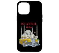 Enjoy Cool Vintage Retro Istanbul Turkey Car Graphic Designs Carcasa para iPhone 12 Pro Max