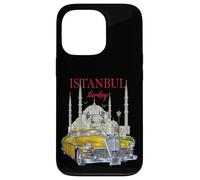 Enjoy Cool Vintage Retro Istanbul Turkey Car Graphic Designs Carcasa para iPhone 13 Pro
