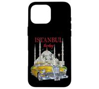 Enjoy Cool Vintage Retro Istanbul Turkey Car Graphic Designs Carcasa para iPhone 16 Pro Max