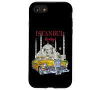 Enjoy Cool Vintage Retro Istanbul Turkey Car Graphic Designs Carcasa para iPhone SE (2020) / 7 / 8