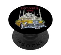 Enjoy Cool Vintage Retro Istanbul Turkey Car Graphic Designs PopSockets PopGrip Adhesivo