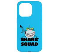 Enjoy Cool Wild Shark Squad Novelty Graphic Cool Designs Carcasa para iPhone 15 Pro