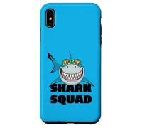Enjoy Cool Wild Shark Squad Novelty Graphic Cool Designs Carcasa para iPhone XS MAX