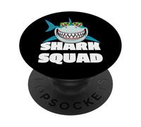 Enjoy Cool Wild Shark Squad Novelty Graphic Cool Designs PopSockets PopGrip Adhesivo