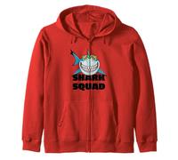 Enjoy Cool Wild Shark Squad Novelty Graphic Cool Designs Sudadera con Capucha