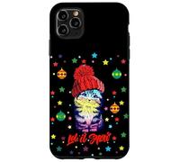 Enjoy Cute Colorful Christmas Cat Let's Snow Graphic Fun Carcasa para iPhone 11 Pro MAX