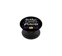 Enjoy Daddy'S Little Princess Illustration Graphic Designs PopSockets PopGrip Adhesivo