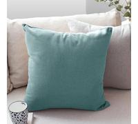Enjoy Home - Cojín Decorativo para sofá, desenfundable 40 x 40, Azul Glaciar, cojín Cuadrado de algodón, Lavable a máquina, para casa, salón, Dormitorio, Cama, colección Cambria