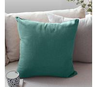 Enjoy Home - Cojín Decorativo para sofá, extraíble 40 x 40 cm, Verde Jade, cojín Cuadrado de algodón, Lavable a máquina, para casa, salón, Dormitorio, Cama, colección Cambria