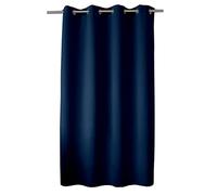 Enjoy Home ED Cortina Oscura con Ojales Plateados, 140 x 180 cm, 100% poliéster, Tejido con certificación Oeko-Tex, colección Regaliz