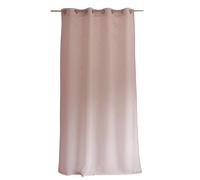 Enjoy Home - Visillo Maya, 8 Ojales Plateados, diámetro 4 cm, Efecto Lino, 100% poliéster, 140 x 240 cm