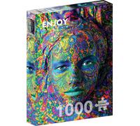 Enjoy Puzzle - Mujer con Maquillaje - Rompecabezas 1000 Piezas, 1224