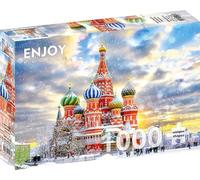 Enjoy-Puzzle Puzzle Catedral de San Basilio, Moscú 1000 piezas
