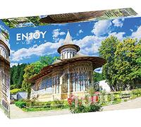 ENJOY Puzzle Rompecabezas de 1000 piezas, Monasterio de Voronet, Suceava