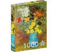 Enjoy Puzzle - Van Gogh: Florero con Margaritas y Anemonas - Rompecabezas 1000 Piezas, 1158