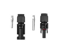 enjoy solar® 1 Pair PV Connector, Solar Photovoltaic Male + Female Cable Accessory
