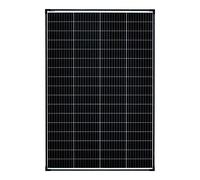 enjoy solar 180W 12V panel solar monocristalino, 182mm células solares 10 barras colectoras Panel solar ideal para autocaravana, sistema de balcón, vivienda de jardín, barco