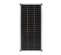 enjoy solar® Mono 100W 36V(Para sistemas PV 24V) panel solar monocristalino, ideal para autocaravanas, casetas de jardín y barcos