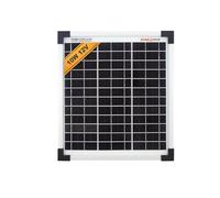 Enjoy solar Mono 10 W 12V Módulo Solar Monocristalino Módulo Fotovoltaico Ideal para Autocaravana, Caseta de Jardín, Barco