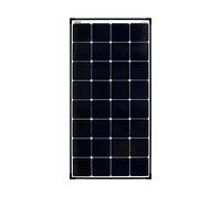 Enjoy Solar Mono 120W 12V Ultra SunPower Back-Contact Solar Panel Módulo Fotovoltaico con Marco Negro y Hoja Posterior Blanca, Ideal para Autocaravana, Vivienda de Jardín, Barco.