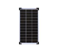 Enjoy solar Mono 30 W 12V Módulo Solar Monocristalino Módulo Fotovoltaico Ideal para Autocaravana, Vivienda de Jardín, Barco.