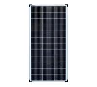 enjoy solar® Panel Solar Monocristalino 100W 12V, PERC 9BB - Ideal para autocaravanas, instalaciones en balcones, casas de jardín y embarcaciones