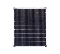Enjoy Solar PERC Mono 100W 12V (XL) Módulo Solar Módulo Fotovoltaico, 166mm*166mm Célula Solar Monocristalina con 9 Barras Colectoras, Ideal para RV, Vivienda de Jardín, Barco.