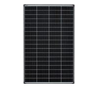 enjoy solar Panel solar monocristalino de 180 W, 36 V, paneles solares de 182 mm, 10 barras de bus, panel solar Adecuado para caravanas, balcones, casas de jardín, barcos