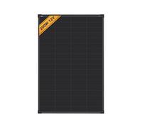 enjoy solar® Panel Solar Monocristalino Full Black 200W 12V - Tecnología HPBC con Contacto Posterior, Alta Eficiencia del 25%, Diseño Elegante para Autocaravana, Balcón y Sistemas Fuera de Red