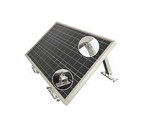 enjoy solar Soporte ajustable de aluminio con ángulo de inclinación de 10° -30° para el panel solar, adecuado para todos los anchos de módulo (incluye tornillos y tuercas)