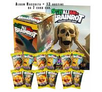 ENJOY TECH Skifidol Italian Brainrot Serie Beta Alucinación Cósmica | Caja de 12 sobres con 7 cartas coleccionables y álbum archivador | Juego de cartas Trading
