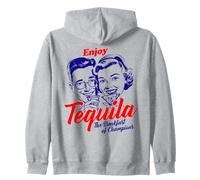 Enjoy Tequila Breakfast of Champions Retro | Drinkers Sudadera con Capucha