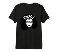 Enjoy The Silence Camiseta Mujer Cabeza Niñas Niños Hombre Música Camiseta Premium