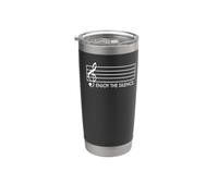 Enjoy the Silence Vaso térmico de acero inoxidable de doble pared