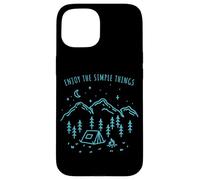 Enjoy The Simple Things Disfruta de Las Cosas Sencillas Carcasa para iPhone 15