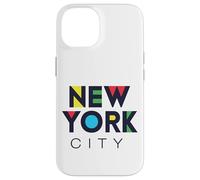 Enjoy Travel & Wear Colorful New York City Fashion Graphic Carcasa para iPhone 14