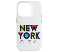 Enjoy Travel & Wear Colorful New York City Fashion Graphic Carcasa para iPhone 14 Pro