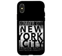 Enjoy Travel & Wear Cool New York City Novelty Graphic Carcasa para iPhone X/XS