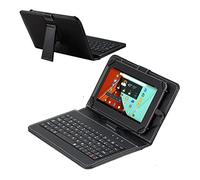 ENJOY-UNIQUE Funda con Teclado para Tablet de 9 9.7 10 11 Pulgadas, Enchufe USB-C, Universal, Compatible con Samsung Galaxy Tab, Lenovo Tab/Idea Tab 11