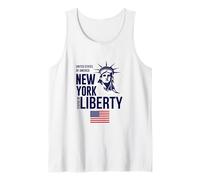 Enjoy Wear Cool NYC New York City Statue of Liberty Graphic Camiseta sin Mangas
