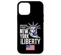 Enjoy Wear Cool NYC New York City Statue of Liberty Graphic Carcasa para iPhone 12 mini
