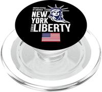 Enjoy Wear Cool NYC New York City Statue of Liberty Graphic PopSockets PopGrip para MagSafe