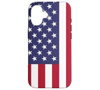 Enjoy Wear Illustration USA Flag Novelty Graphic Designs Carcasa para iPhone 16