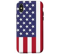 Enjoy Wear Illustration USA Flag Novelty Graphic Designs Carcasa para iPhone X/XS