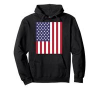 Enjoy Wear Illustration USA Flag Novelty Graphic Designs Sudadera con Capucha