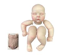 Enjoy with Love 20 pulgadas melocotones ya pintados Reborn Doll Partes Sleeping Lifelike Baby Pintura 3D con Veins Visible Veins Paño Cuerpo Incluido
