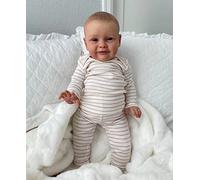 Enjoy with Love Reborn - Muñeca de bebé grande hecha a mano, 68 cm, muñeca de regalo de arte coleccionable