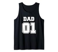 Enjoy World NO.1 Dad 01 Sport Style, Best Cool Dad Ever Camiseta sin Mangas